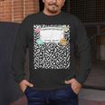 Matching Group Halloween Teacher Composition Book Notebook Men's Long Sleeve T-Shirt, funny design