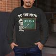 Do The Math 67 Meme Joke Halloween Skeleton Math Teacher Men's Long Sleeve T-Shirt, funny design Do The Math 67 Meme Joke Halloween Skeleton Math Teacher Men's Long Sleeve T-Shirt, funny design