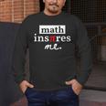 Math Inspires Me Spelled With Pi Day Teacher Men's Long Sleeve T-Shirt, funny design Math Inspires Me Spelled With Pi Day Teacher Men's Long Sleeve T-Shirt, funny design