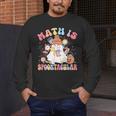 Math Is Spooktacular Math Teacher Spooky Halloween Men's Long Sleeve T-Shirt, funny design Math Is Spooktacular Math Teacher Spooky Halloween Men's Long Sleeve T-Shirt, funny design