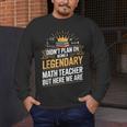 Math Teacher For Algebra Lovers Mathematics Men's Long Sleeve T-Shirt, funny design Math Teacher For Algebra Lovers Mathematics Men's Long Sleeve T-Shirt, funny design