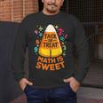 Math Teacher Halloween Costume Trick Or Treat Math Sweet Men's Long Sleeve T-Shirt, funny design Math Teacher Halloween Costume Trick Or Treat Math Sweet Men's Long Sleeve T-Shirt, funny design