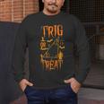 Math Teacher Nerd Student Halloween Trig Or Treat Men's Long Sleeve T-Shirt, funny design Math Teacher Nerd Student Halloween Trig Or Treat Men's Long Sleeve T-Shirt, funny design