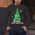 Math Teacher Polygon Christmas Tree Geometry Merry Christmas Men's Long Sleeve T-Shirt, funny design Math Teacher Polygon Christmas Tree Geometry Merry Christmas Men's Long Sleeve T-Shirt, funny design