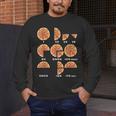 Maths Day Costume Idea Kids Teachers Pizza Slice Fraction Men's Long Sleeve T-Shirt, funny design