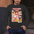 Mickey Mouse Teacher Life Men's Long Sleeve T-Shirt, funny design Mickey Mouse Teacher Life Men's Long Sleeve T-Shirt, funny design