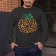 Music Notes Pumpkin Music Teacher Halloween Men's Long Sleeve T-Shirt, funny design
