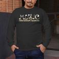 Music Teacher Life Musician Quote Music Education Matters Men's Long Sleeve T-Shirt, funny design