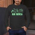 Musical 67 Music Meme Slang Six Seven Music Teacher Men's Long Sleeve T-Shirt, funny design Musical 67 Music Meme Slang Six Seven Music Teacher Men's Long Sleeve T-Shirt, funny design