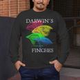 Nerdy Darwin's Finches Evolution Science Biology Teacher Men's Long Sleeve T-Shirt, funny design Nerdy Darwin's Finches Evolution Science Biology Teacher Men's Long Sleeve T-Shirt, funny design