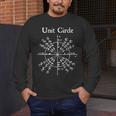 Nerdy Unit Circle Trigonometry Calculus Math Teacher Geek Men's Long Sleeve T-Shirt, funny design
