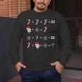 Order Of Operations Quiz Math Teacher Christmas Men's Long Sleeve T-Shirt, funny design Order Of Operations Quiz Math Teacher Christmas Men's Long Sleeve T-Shirt, funny design