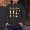 Order Of Operations Quiz Pumpkin Halloween Math Teacher Men's Long Sleeve T-Shirt, funny design Order Of Operations Quiz Pumpkin Halloween Math Teacher Men's Long Sleeve T-Shirt, funny design