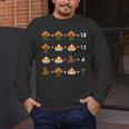 Order Of Operations Thanksgiving Quiz Math Teacher Men's Long Sleeve T-Shirt, funny design Order Of Operations Thanksgiving Quiz Math Teacher Men's Long Sleeve T-Shirt, funny design