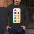 Paint Palette ArtSet Halloween Costume For Teachers Students For Men Women Kids Men's Long Sleeve T-Shirt, funny design