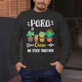 PARA Crew School Cactus Team PARA Teacher Squad For Men Women Kids Men's Long Sleeve T-Shirt, funny design PARA Crew School Cactus Team PARA Teacher Squad For Men Women Kids Men's Long Sleeve T-Shirt, funny design