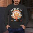 Paraprofessional Para Life Sun Flower Teacher Back To School Men's Long Sleeve T-Shirt, funny design