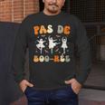 Pas De Boo-Rée Ghost Ballet Dancer Halloween Dance Teacher Men's Long Sleeve T-Shirt, funny design Pas De Boo-Rée Ghost Ballet Dancer Halloween Dance Teacher Men's Long Sleeve T-Shirt, funny design