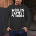 PE Teacher Men's Long Sleeve T-Shirt, funny design PE Teacher Men's Long Sleeve T-Shirt, funny design