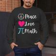 Peace Love Math Maths Teacher Pi Symbol Men Women Men's Long Sleeve T-Shirt, funny design Peace Love Math Maths Teacher Pi Symbol Men Women Men's Long Sleeve T-Shirt, funny design