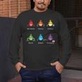 Periodic Elements Chemistry Lovers Science Teacher Men's Long Sleeve T-Shirt, funny design