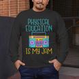 Physical Education Is My Jam PE Teacher Men's Long Sleeve T-Shirt, funny design Physical Education Is My Jam PE Teacher Men's Long Sleeve T-Shirt, funny design