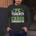 Physical Education PE Teacher School Men's Long Sleeve T-Shirt, funny design Physical Education PE Teacher School Men's Long Sleeve T-Shirt, funny design