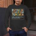 Physical Education Teacher In My PE Teacher Era For Men Women Kids Men's Long Sleeve T-Shirt, funny design