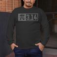 Pi Shirt For Teacher Vintage 314 Pi Digits Happy Pi Day Men's Long Sleeve T-Shirt, funny design Pi Shirt For Teacher Vintage 314 Pi Digits Happy Pi Day Men's Long Sleeve T-Shirt, funny design