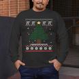 Pi Tree Christmas Math Teacher Ugly Sweater Men Women Kids Men's Long Sleeve T-Shirt, funny design