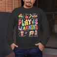 Play Is Learning Teacher First Day Of School Back To School Men's Long Sleeve T-Shirt, funny design