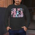 In My Pre K Era Groovy Back To School First Day Teacher Kids Men's Long Sleeve T-Shirt, funny design In My Pre K Era Groovy Back To School First Day Teacher Kids Men's Long Sleeve T-Shirt, funny design