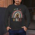Pre K Vibes Back To School Student Teacher Men's Long Sleeve T-Shirt, funny design Pre K Vibes Back To School Student Teacher Men's Long Sleeve T-Shirt, funny design