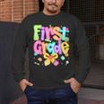 Preppy First Grade Back To School 1st Grade Teacher Girl Kid Men's Long Sleeve T-Shirt, funny design Preppy First Grade Back To School 1st Grade Teacher Girl Kid Men's Long Sleeve T-Shirt, funny design