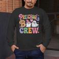 Preschool Boo Crew Preschool Teacher Student Halloween Men's Long Sleeve T-Shirt, funny design Preschool Boo Crew Preschool Teacher Student Halloween Men's Long Sleeve T-Shirt, funny design
