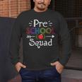 Preschool Squad Preschool Teacher Student Men's Long Sleeve T-Shirt, funny design Preschool Squad Preschool Teacher Student Men's Long Sleeve T-Shirt, funny design