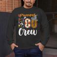 Principal Boo Crew Ghost Halloween Teachers School Matching Men's Long Sleeve T-Shirt, funny design