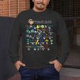 Problem Solver Math Alphabet ABC Teacher Students Men's Long Sleeve T-Shirt, funny design