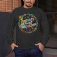 Progress Over Perfection Caterpillar Back To School Teacher Men's Long Sleeve T-Shirt, funny design