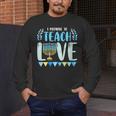 I Promise To Teach Love Hanukkah Chanukah Jewish Teacher Men's Long Sleeve T-Shirt, funny design I Promise To Teach Love Hanukkah Chanukah Jewish Teacher Men's Long Sleeve T-Shirt, funny design