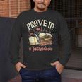 Prove It Reading Teacher Text Evidence Book Lover Student Men's Long Sleeve T-Shirt, funny design Prove It Reading Teacher Text Evidence Book Lover Student Men's Long Sleeve T-Shirt, funny design