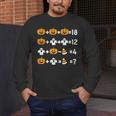 Pumpkin Ghost Equation Math Teacher Halloween Costume Men's Long Sleeve T-Shirt, funny design Pumpkin Ghost Equation Math Teacher Halloween Costume Men's Long Sleeve T-Shirt, funny design