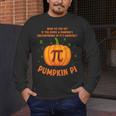 Pumpkin Pie Pi Math Teacher Shirt Halloween Men Adult Men's Long Sleeve T-Shirt, funny design