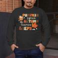 Pumpkin Spice Autumn Leaves IEPS Sped Teacher Fall Men's Long Sleeve T-Shirt, funny design Pumpkin Spice Autumn Leaves IEPS Sped Teacher Fall Men's Long Sleeve T-Shirt, funny design