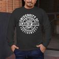 Retired 2025 For Teacher Retirement University Of I'm Done Men's Long Sleeve T-Shirt, funny design