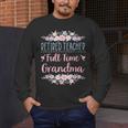 Retired Teacher Full Time Grandma Teaching Retirement Men's Long Sleeve T-Shirt, funny design