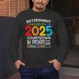 Retirement Class Of 2025 Teacher Countdown Loading Teacher Men's Long Sleeve T-Shirt, funny design Retirement Class Of 2025 Teacher Countdown Loading Teacher Men's Long Sleeve T-Shirt, funny design