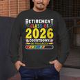 Retirement Primary Elementary Teacher 2026 Retiring Progress Men's Long Sleeve T-Shirt, funny design Retirement Primary Elementary Teacher 2026 Retiring Progress Men's Long Sleeve T-Shirt, funny design
