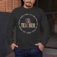 Retro ESL Teacher Teach Multilingual Learners Team Men's Long Sleeve T-Shirt, funny design Retro ESL Teacher Teach Multilingual Learners Team Men's Long Sleeve T-Shirt, funny design