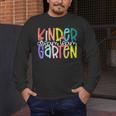 Retro Kindergarten Dream Team Back To School Teacher Kids Men's Long Sleeve T-Shirt, funny design Retro Kindergarten Dream Team Back To School Teacher Kids Men's Long Sleeve T-Shirt, funny design